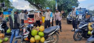 Sasar Lokasi Keramaian, Polsek Sekotong Perketat Pengawasan Prokes