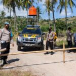 Penutupan Aktifitas Tempat Wisata Sekotong Dipastikan Lengang, Polisi Pantau Prokes di Lokasi Ziarah Kubur