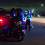 Patroli Malam Sat Lantas Polres Lobar, Perketat Intensitas Kegiatan di Tongkrongan Malam