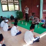 Police Goes To School, Sat Lantas Polres Lobar Ingatkan Akan Pentingnya Prokes