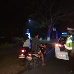 Sasar Tempat Gelap, Sat Lantas Polres Lobar Himbau Pasangan Muda-mudi Segera Pulang