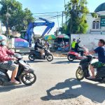 Pelebaran Jalan di Kediri, Polisi Berlakukan Buka Tutup