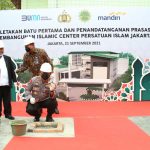 Kapolri Hadiri Peletakan Batu Pertama Islamic Center Persatuan Islam