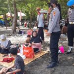 Lakukan Penyekatan Tempat Wisata, Polsek labuapi Himbau Tetap Patuhi Prokes