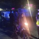 Patroli Malam Sat Lantas Polres Lobar, Sasar Prokes dan Lokasi Rawan