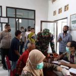 Vaksinasi di Kecamatan Labuapi, Sebanyak 1.700 Orang Antusias Lakukan Vaksin