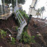 Longsor View Point Senggigi, Polisi Pasang Pembatas Jalan