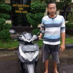 Hilangkan Jejak, WB Asal Lembar ini Gadaikan Motor Curiannya