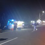 Personel Gabungan di Lombok Barat, Bersinergi Lakukan Patroli Blue Light