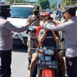Gelar patroli Prokes, Polres Lombok Barat Kedepankan Cara Humanis