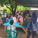 Pengamanan Vaksinasi Anak di Lembar, Polisi Juga Antar Jemput Warga
