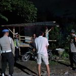 Jaga Kamtibmas wilayah, Polsek kediri Ingatkan Prokes dan Vaksinasi