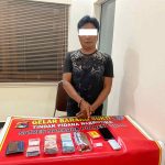Ketahuan Simpan 3,95 Gram Shabu, MU Digelandang Sat Resnarkoba Polres Lobar