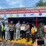 Maksimalkan Pengamanan Nataru Kombes Pol Djoni Kunjungi Pos Pelabuhan Lembar