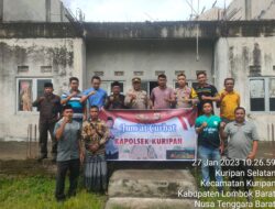 Jumat Curhat Kapolsek Kuripan bersama pemerintah Desa Kuripan Selatan