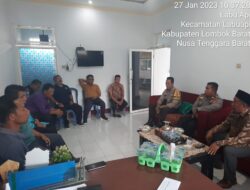 Jumat Curhat Kapolsek Labuapi di Desa Labuapi, Sepakat Hidupkan Kembali Program Ronda