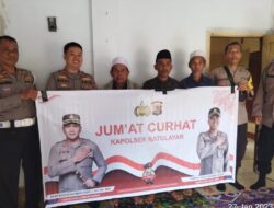 Jumat Curhat Kapolsek Batulayar, Kunjungi Tokoh Agama di Desa Senteluk