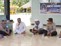 Kegiatan Jumat Curhat Kapolsek Sekotong, Bangun Kemitraan Dengan Masyarakat