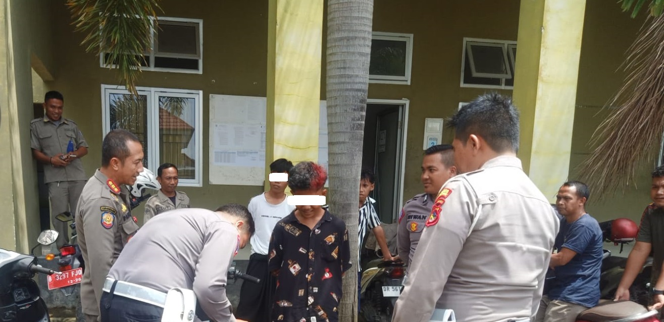 Jaring Indikasi Balap Liar, Sat Lantas Polres Lombok Barat Layangkan Tilang untuk Berikan Efek Jera
