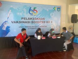 Vaksinasi Booster Ke Dua di Aruna Senggigi Resort & Convention