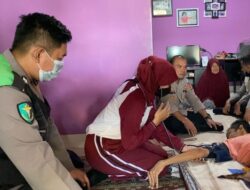 Home Visit Biro SDM Polda NTB, Beri Perhatian Kepada Personel yang Sakit