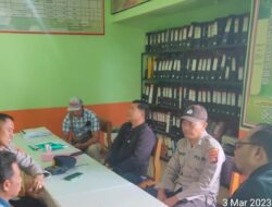 Jumat Curhat Kapolsek Lembar Bersama Kepala KUA, Bahas Tentang Toleransi di Kecamatan Lembar