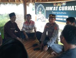 Jumat Curhat Polsek Sekotong, Sosialisasikan Penerimaan Anggota Polri Jalur Repro Pulau-Pulau Kecil Terluar