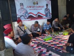 Jumat Curhat di Desa Senteluk Batulayar, Bahas harkamtibmas Menjelang Bulan Suci Ramadhan