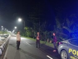 Cipta Kondisi Jelang Bulan Puasa, Patroli Terjadwal Polsek Gerung Pantau Jalan Bypass BIL