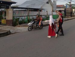 Sebar Anggota di Sekolah-sekolah, Strong Point Pagi Polsek Sekotong
