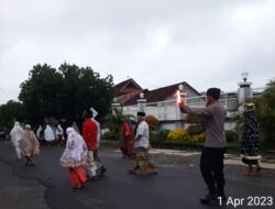 Amankan Kegiatan Sholat Subuh Berjamaah, Polsek Labuapi Jaga Masjid Prioritas