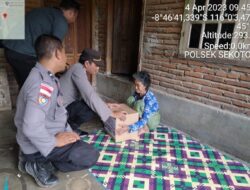 Temui Warga Menderita Buta Selama 3 Tahun, Bantuan Kemanusiaan untuk Negeri Polsek Sekotong