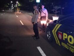 Polsek Gerung Lakukan Patroli di Wilayah Rawan pada Jam-Jam Rawan untuk Menciptakan Situasi Kamtibmas yang Kondusif
