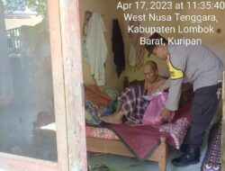 Polsek Kuripan Salurkan Bantuan Sosial Berupa Paket Sembako di Dusun Rarangan Desa Kuripan Timur Kecamatan Kuripan, Lombok Barat