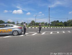 Polsek Labuapi Mewujudkan Rasa Aman di Jalur BIL II dengan Patroli Siang