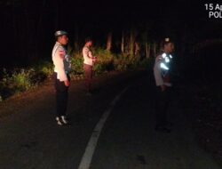 Polsek Sekotong Gelar Patroli Dialogis dalam Antisipasi Tindak Kejahatan dan Kriminalitas di Lombok Barat