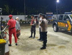 Polsek Sekotong Gelar Patroli Rutin pada Obyek Vital di Wilayah Kecamatan