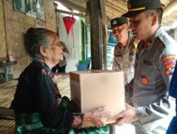 Polsek Sekotong salurkan bantuan kemanusiaan untuk lansia dan warga tunanetra di Lombok Barat