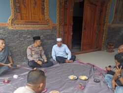Kapolsek Gerung Melaksanakan Program Jumat Curhat Polri dengan Masyarakat Taman Ayu, Lombok Barat