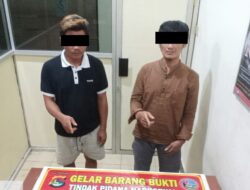 Simpan Sabu, Polisi Tangkap Dua Terduga Pelaku di Lombok Barat