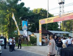 Polsek Batulayar Amankan Kegiatan Jalan Sehat dan Salon Kuliner di Sea View Hotel Aruna Senggigi
