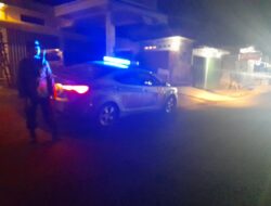 Polsek Labuapi Gelar Patroli Malam Blue Light untuk Ciptakan Rasa Aman dan Antisipasi Tindak Kejahatan 3C