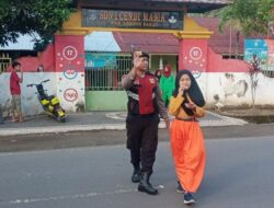 Polsek Sekotong Gelar Kegiatan Rawan Pagi untuk Ciptakan Situasi Kamtibcar Lantas yang Kondusif di Lombok Barat