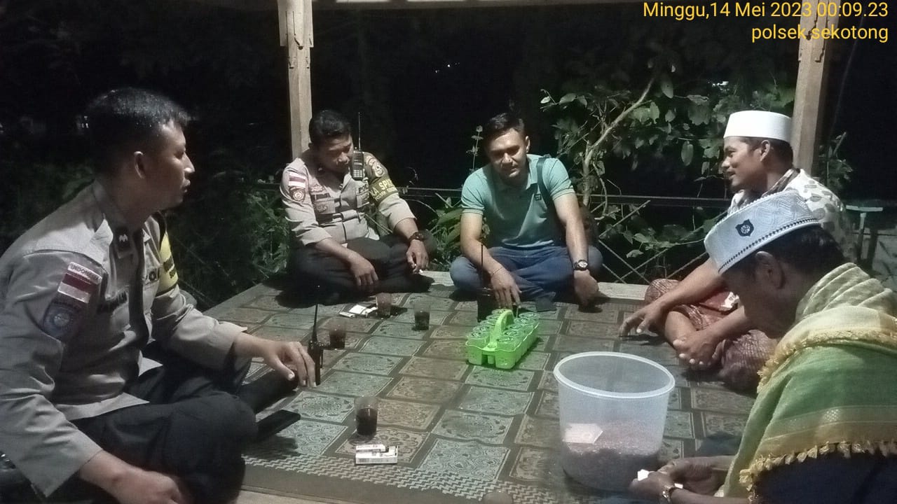 Polsek Sekotong Meningkatkan Patroli Dialogis Menjelang Pemilihan Kepala Desa di Lombok Barat