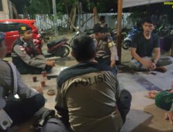 Polsek Sekotong Tingkatkan Kegiatan Patroli Dialogis Jelang Pilkades 2023 di Desa Buwun Mas, Lombok Barat NTB