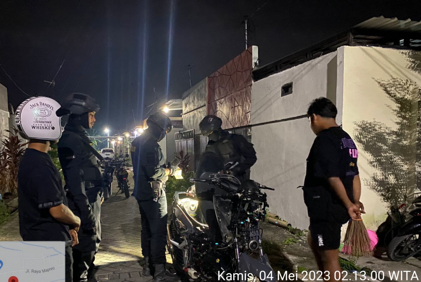 Satuan Samapta Polres Lombok Barat Lakukan Patroli Rutin