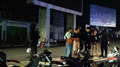 Tim Puma 8 Satuan Samapta Polres Lombok Barat Atasi Potensi Kriminalitas di Malam Hari