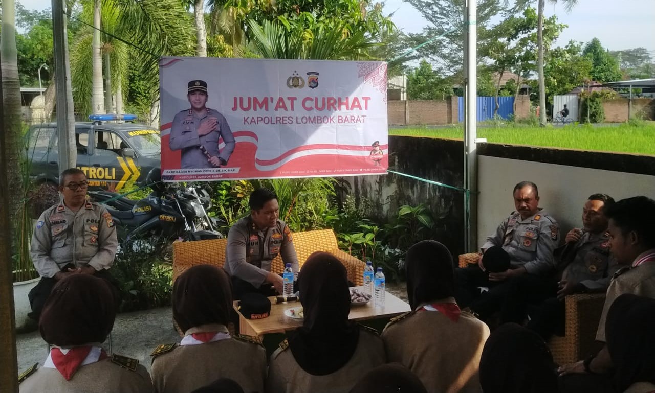 Kapolres Lombok Barat Menghidupkan Kembali Semangat Saka Bhayangkara