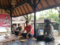 Kapolsek Kediri Buka Kegiatan Jumat Curhat, Jalin Kemitraan dengan Masyarakat Desa Jagaraga Indah di Lombok Barat