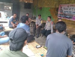 Kapolsek Labuapi Gelar Program Jum’at Curhat di Dusun Tangkeban Desa Merembu untuk Tingkatkan Komunikasi dengan Masyarakat
